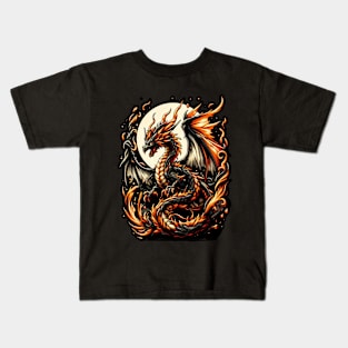 Fire Dragon Kids T-Shirt